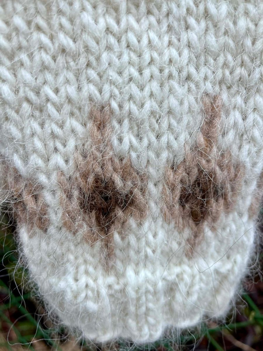 VILLMARKSGENSEREN white - garnpakke