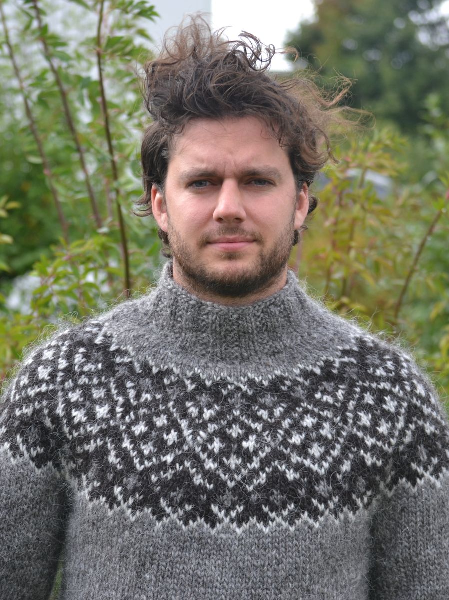 UTEGENSEREN Grey heather - garnpakke herre