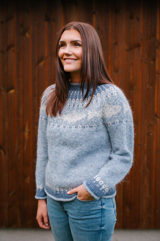 Lohi Sweater (top down) - garnpakke