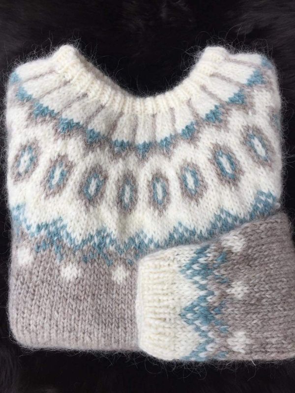 DALUR oatmeal heather - garnpakke