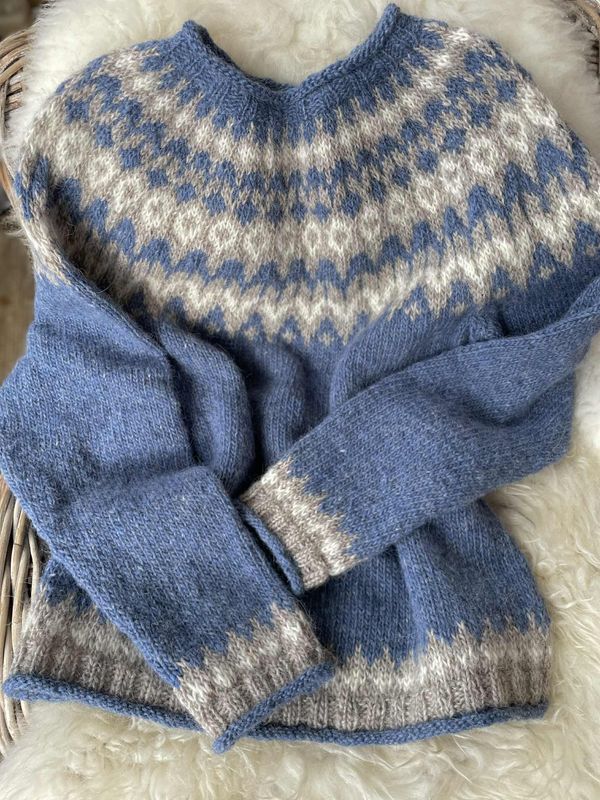 Riddari fjordblue - garnpakke