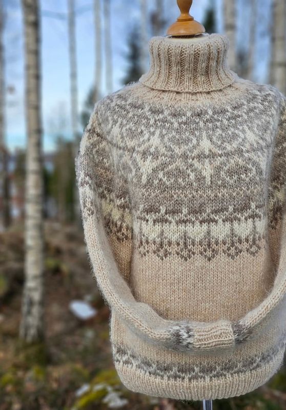 ALASUQ POLAR ecru - oatmeal garnpakke