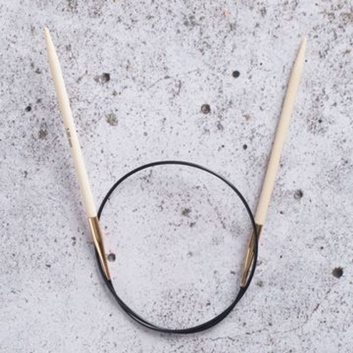 KnitPro Bamboo rundpinne 40 cm 4.5 mm