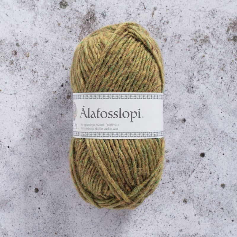 Alafosslopi Chartreuse green heather 9965