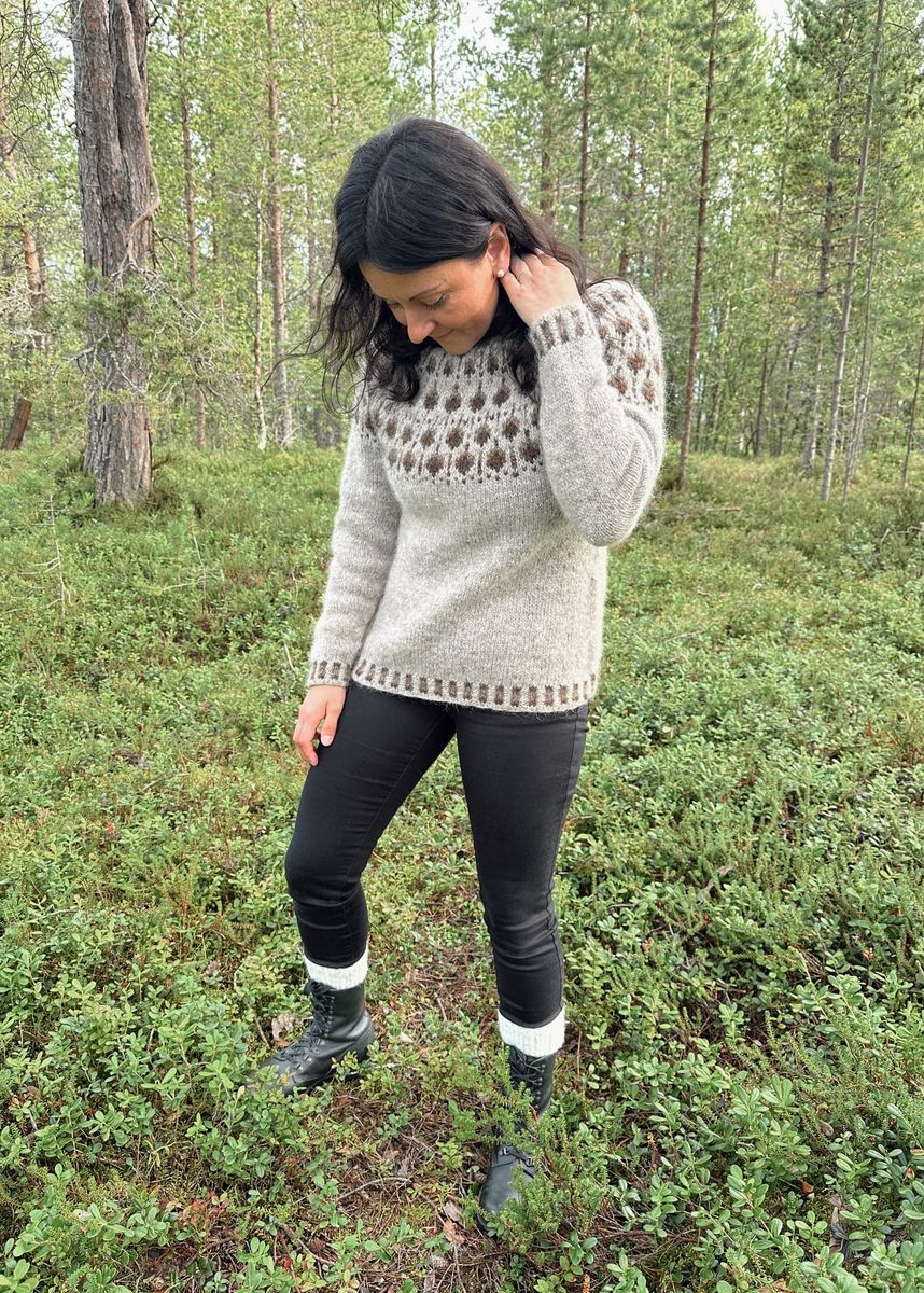 Eikenøtt Genser - garnpakke