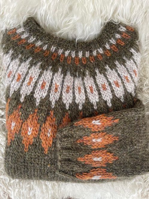 Hovedbilde STRYTA highland green - garnpakke
