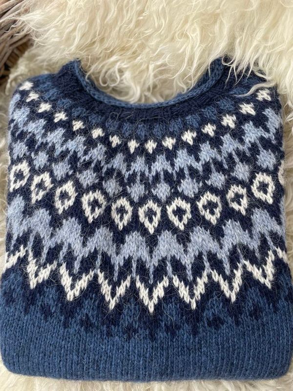 Riddari ocean blue - garnpakke