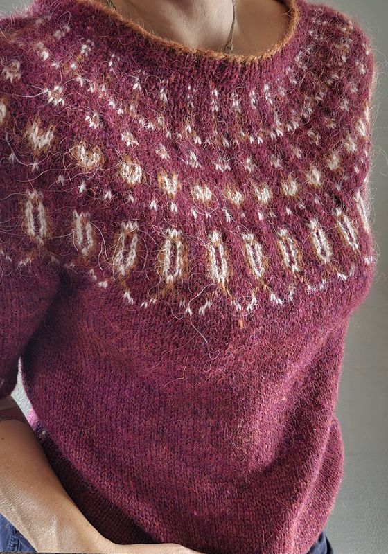 Titsy  Genser - garnpakke rosa