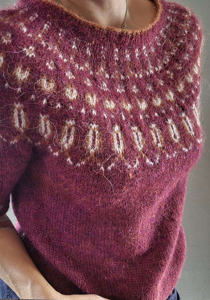 Titsy  Genser - garnpakke rosa