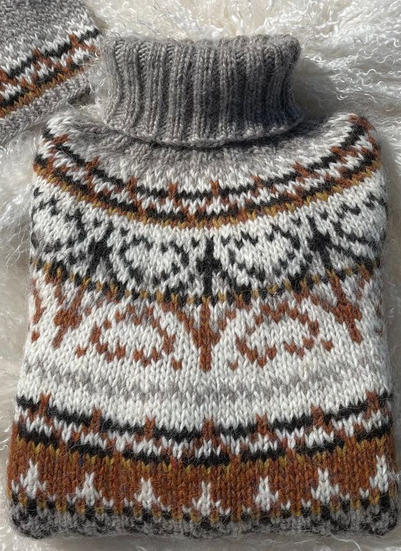 ALASUQ POLAR oatmeal heather - garnpakke