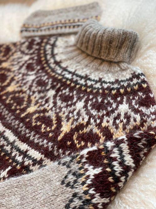 Hovedbilde ALASUQ POLAR light beige heather - sheep sorrel ...
