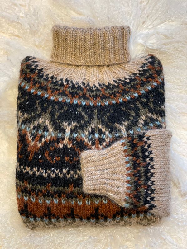 ALASUQ POLAR beige tweed - garnpakke