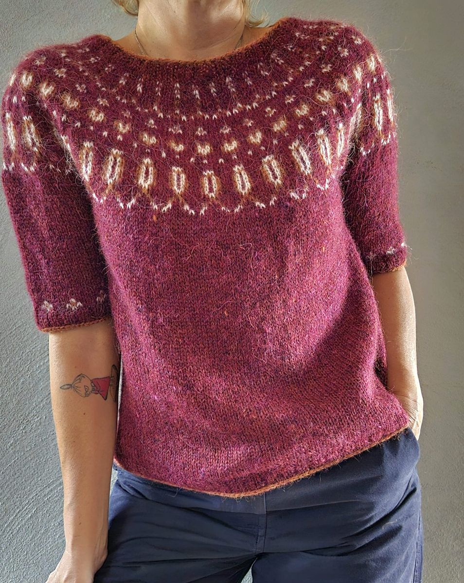 Titsy  Genser - garnpakke rosa