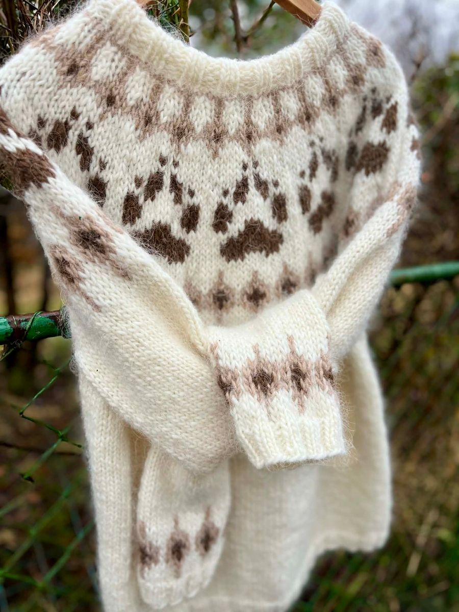 VILLMARKSGENSEREN white - garnpakke