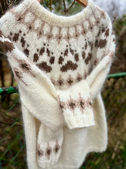 Hovedbilde VILLMARKSGENSEREN white - garnpakke