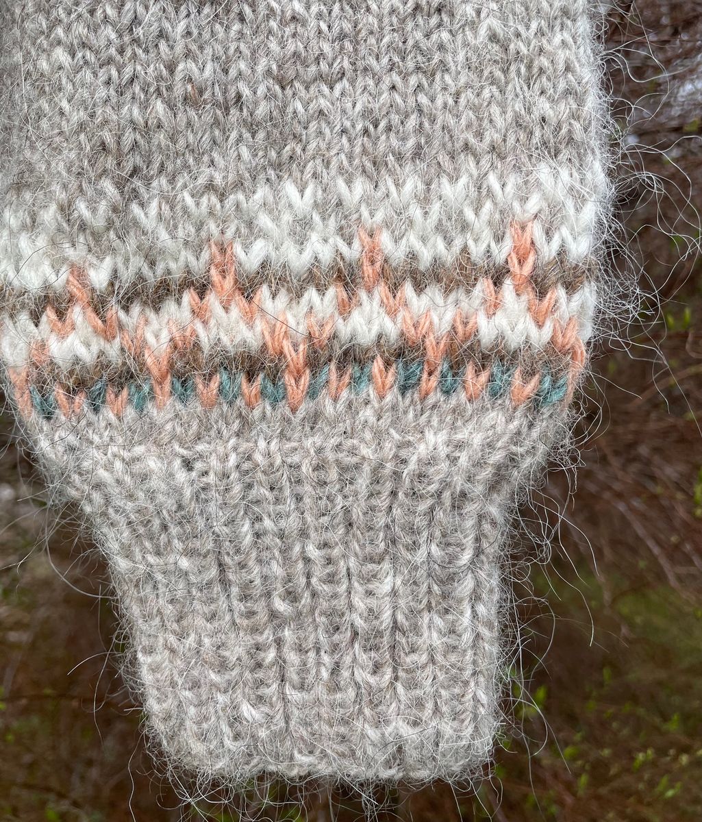 Alasuq mid season - light beige -  peach garnpakke