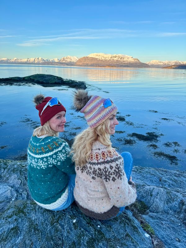 Johannes genseren - garnpakke grønn