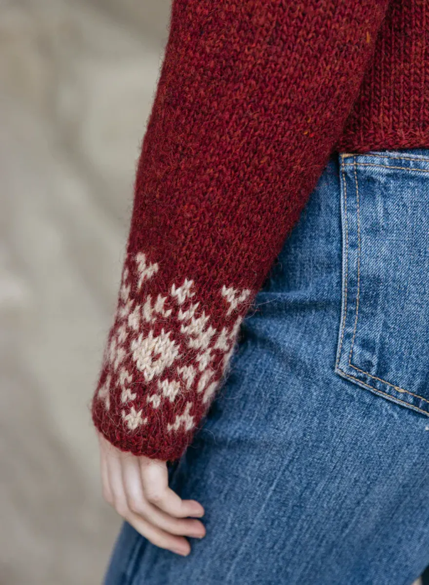 Aðventuljós - garnpakke